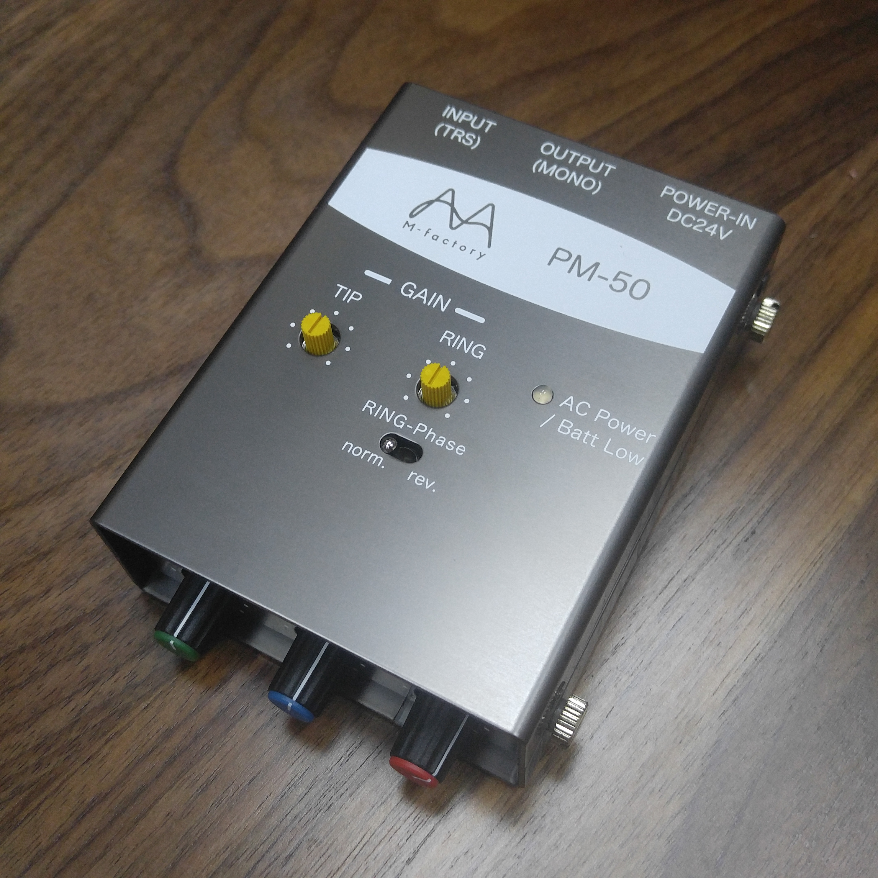 M-factory PM-50 Acoustic guitar Preamp – 香港原音AMHK